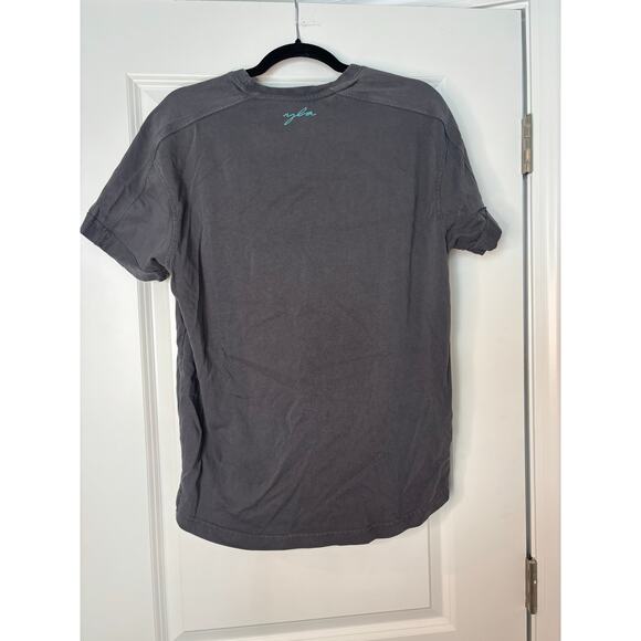 YoungLA Gray Crew Neck T-Shirt Mens Size Small Bodybuilding Gym Fit Minimalist - Picture 5 of 6